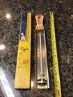 Vintage 1940 s Taylor Candy Thermometer Guide No  5916 Red Wood Paddle With Box