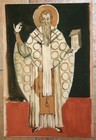 Vintage European Religious Icon Oil Painting