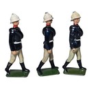 Vintage Britains Toy Soldiers Gunners From 28 Mountain Gun Of Royal Artillery X3