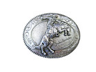 Western Cowboy Belt Buckle  The Bronco Buster  Frederic Remington Art Museum