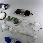 Vintage Protection Eye Glasses Sunglasses Lot Steampunk Costume Safety As Is