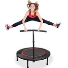 40  Foldable Mini Trampoline  660 Lbs Rebounder Trampoline for Adult