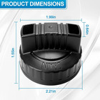 47922 Vac Drain Cap Compatible With Ridgid Shop Vacuum Cleaner  1 97   Id Wet dr