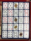 Po-ke-no Pokeno Poker Keno Card Game 12 Board Set W  Chips Usa Made Vintage