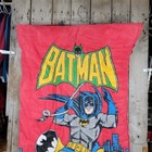 1979 Batman   Robin Sleeping Bag Dc Comics Vintage Kids Superhero Retro