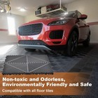 40 Packs Interlocking Garage Floor Tiles Vented Water Drainage 15 75x15 75  