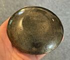 Vintage Blue Enamel And Silver Bowl Mid-century Modern  1