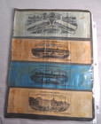 Rare 1884 New Orleans Industrial Cotton Exposition Ribbon Set  read 