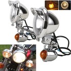 Fog Passing Turn Signal Light W  Bar For Yamaha V-star Xvs 250 650 950 1100 1300