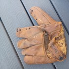 Vintage 1930 s Wilson 654 Luke Appling Split Finger Baseball Rht Glove - Rare