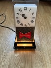 Vintage Budweiser Beer Counter Clock Electric Lighted Fully Working  