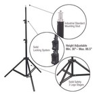 86 5  Inch Studio Lighting Photo Light Stand For Flash Strobe Continuous Light