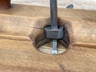 Vintage Wooden Router Plane 1 4  Iron Woodworking Carpenters Old Tool