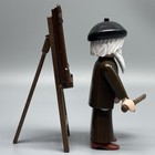 Playmobil Leonardo Da Vinci Famous Artist Mona Lisa Painting Male Adult Figure