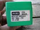 Rcbs 2 Cavity Bullet Mould Mold 45-250-fn 45 Colt