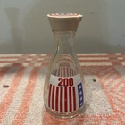 Kikkoman Bicentennial Soy Sauce Glass Bottle 1976 200 Years Celebration