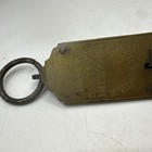 Vintage antique Salter s Improved Spring Balance No 2 Brass Front Scale - 12 Lb