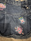 Mudd Vintage Toddler Jean Skirt With Patches Size 3t Great Condition