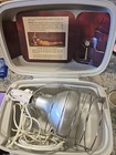 Vtg Ge General Electric Sunlamp  Tested Working Adjustable Rare W original Case 