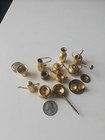 Vintage Solid Brass Miniatures Doll  House  Rare Good Condition 1 12