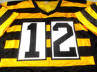 Terry Bradshaw   Autographed Pittsburgh Steelers  bumble-bee  Jersey   Beckett