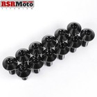 M6x20 Titanium Yamaha Disc Rotor Bolts 90109-06254-00   90109-064g6-00 Black