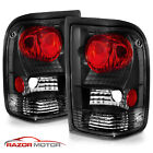 Ford Ranger 1993-1997 Black Tail Lights Pair Factory Style Rear Lamps