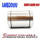 Lmb20uu Linear Bearing Ball Bushing Closed Bore 1-1 4 In Sealed Sw20uu