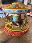 50   s Litho Tin Toy Carousel