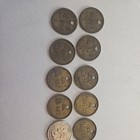 Vintage B o Railroad Brass Tool Check Tag -