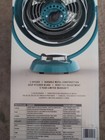 Vornado Vintage 6 5 Blade Air Circulator 2 Speed Metal  Fan - Teal turquoise Nib