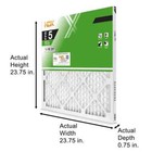 24 X 24 X 1 Standard Pleated Air Filter Fpr 5  3-pack  Air Filters Replacement
