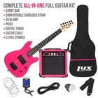 Lyxpro Beginner 30    Electric Guitar   Electric Guitar Accessories  Pink