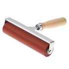 Qwork Soft Rubber Brayer  6  Steel Frame Roller  40 42 Durometer Roller For   