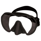 New Beuchat Maxlux S Noir black Diving-snorkeling  Mask W  Case 151283 Silicone