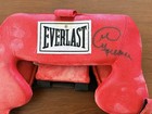 George Foreman Autographed Everlast Boxing Adult Headgear See Pics Jsa Coa