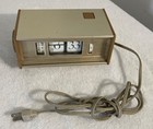 Copal Vintage Flip Clock Lights Up With Alarm Works Great Model 702 Mid Century