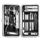 Manicure Set - 19 In 1 Professional Nail Clippers Pedicure Kit Stainless Steel