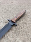 Ubr Custom Handmade High Carbon Steel Hunting Dagger Knife With Leather Sheath