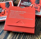 Violin String Set 4 4 Premium Steel Core Strings Warm Direct Tone Usa Shipping