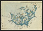 Wakasa Province   obama  Southern Fukui  Japan   ichikawa T  kei Woodblock Map C1837