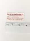 Vtg Elix Terpin Hydrate   Codeine Pharmacy Bottle Label 1x2 5  habit Forming  