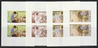 Laos   1977   Sc   283-86   Impf    4  Sheet Of2    Mnh   Og