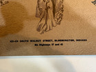 Vintage Boxman s Restaurant Menu Bloomington Indiana 13  X 9 