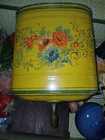 Vintage French Enamel Bathroom Lavabo Water Tank  rustic 