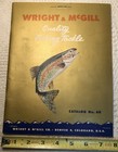 1960 Wright   Mcgill Fishing Catalog No  60 Lqqk 59 Pages Eagle Claw Hooks Lures