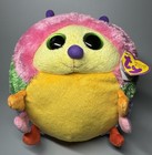 Gumdrop Ty Beanie Ballz Medium Rainbow Caterpillar Ball - Htf - Nos