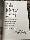 Gene Kranz  signed  Failure Is Not An  Option Book - Nasa Legend - Apollo Icon