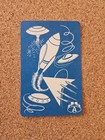 Vintage Space- O  Outer Space Childrens Playing Card -pilot- New