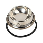 Water Food Feeding Dish Pet Feeder 6 Size Stainless Steel Dog Bowl For Cat Puppy